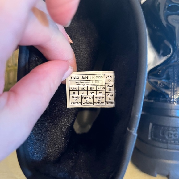 UGG Black Winter & Rain Boots - Picture 9 of 10